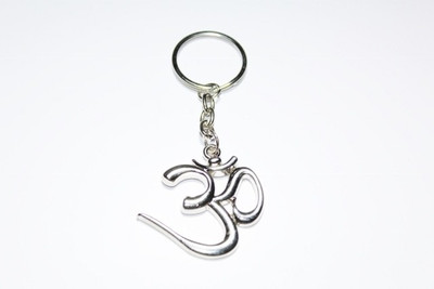 

Aura Spiritual Om Metal Key Chain(Silver)