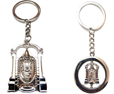 

City Choice Lord Balaji Key Chain(Silver)