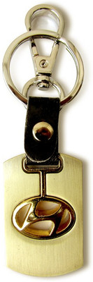 50% OFF on Indiashopers New High Alloy Hyundai Locking Key Chain(Gold) 50% OFF on Indiashopers New High Alloy Hyundai Locking Key Chain(Gold)