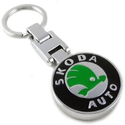 

Zeroza Skoda Mettalic SA04 Key Chain(Multicolor)
