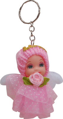 

Oyedeal Cute Doll with Polka Dots Dress KYCN1871 Key Chain(Multicolor)