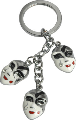 

Oyedeal Diamond Studded Carnival Mask Key Chain(Multicolor)