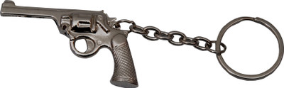 

Oyedeal 03 Pistol Key Chain(Silver)