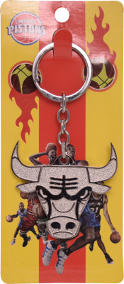 

Zeroza Detroit Pistons Bull Face ML104 Key Chain(White)