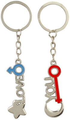 

CTW Love You Metal Keychain Key Chain(Silver)