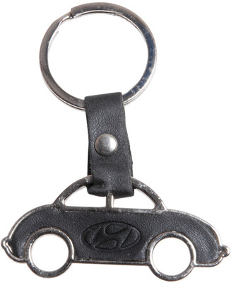 

Oyedeal Car Shape Hyundai Key Chain(Black)