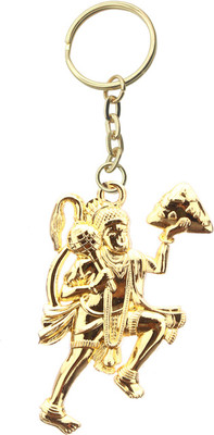 

Confident Metal Golden JAI HANUMAN KC86 Key Chain(Gold)