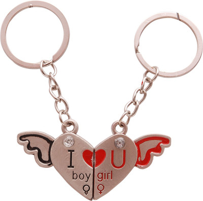 

Oyedeal Express Love KYCN388 Couple Key Chain(Multicolor)