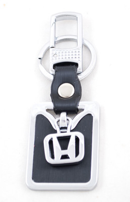 

Forty Creek Honda Locket Rectangular Shape Locking Key Chain(Black)