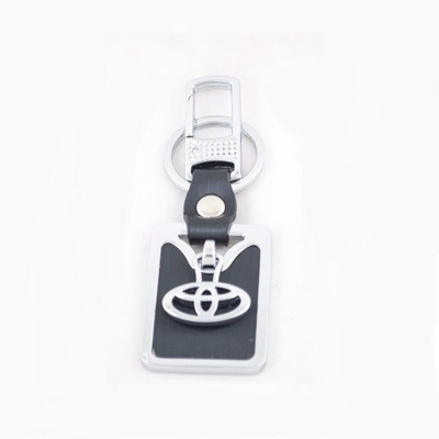 

U R God Toyota Locket Rectangular Shape Locking Key Chain(Black)