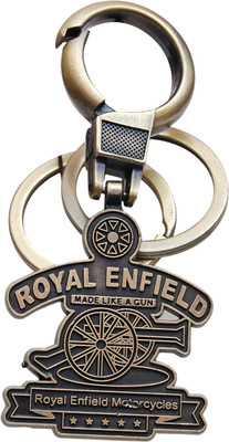 

Dealfinity Royal Enfield Made Like Gun DKYCN2130 Locking Key Chain(Multicolor)