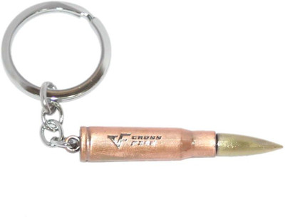 Aura Metal Bullet Key Chain(Brown) available at flipkart for Rs.129