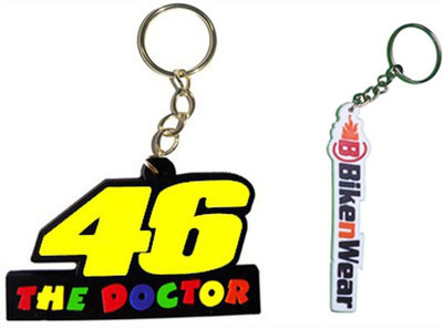 

Bikenwear Doctor46 Key Chain(Yellow, Red)