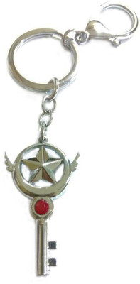 

Tech Fashion Key Star Metal Best Quality Gift Locking Key Chain(Silver)