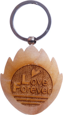 

Oyedeal Express Love KYCN359 Wooden Engraved Key Chain(Brown)