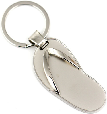 Oyedeal Flip Flop Full Metal Key Chain(Silver) available at flipkart for Rs.135