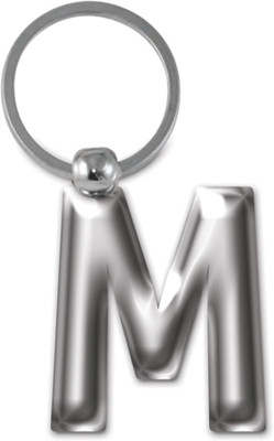 

That Company called If Alphabetial Letter - M Key Chain(Silver)