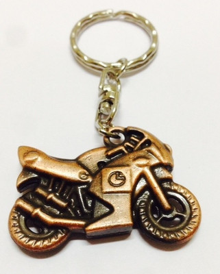 

Hiyaa Stylish Sports Bike Metal Key Chain(Orange)
