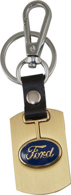 

Forty Creek Wooden Ford Locking Key Chain(Gold)