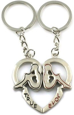 

U R God True Love Magnetic Pair Key Chain(Silver)