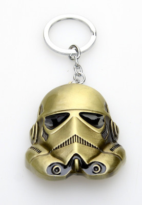 

24x7 eMall Storm Trooper Gold Locking Key Chain(Gold)