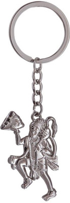 

Confident MVP238 Metal Silver Color Jai Hanuman Key Chain(Silver)