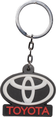 

Oyedeal Car Logo Toyota Rubber Key Chain(Multicolor)