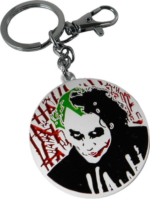 

Tech Pro Metal White colour Batman Joker Locking Key Chain(Multicolor)