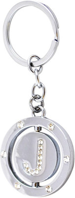 

Forty Creek Revolving Letter J Key Chain(Silver)