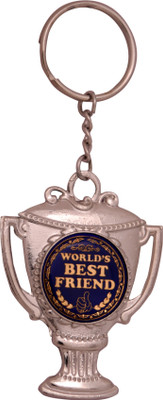 

Oyedeal KYCN1010 World's Best Friend Trophy Metal Key Chain(Multicolor)