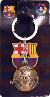 

Zeroza F C B Football Shape FC31 Key Chain(Brown)