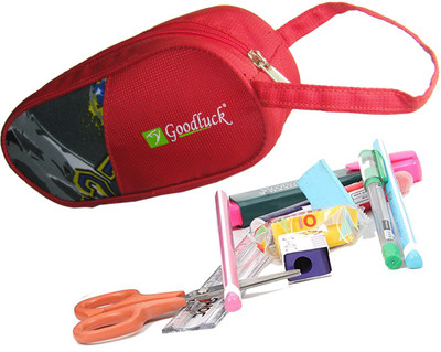

Goodluck Polyester Multi Colour Pencil Pouch Key Chain(Multicolor)