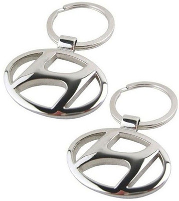 Confident Hudai Dublbe 2 Key Chain(Silver)