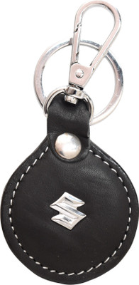 

Oyedeal Suzuki Faux Leather Metal KYCN1712 Locking Key Chain(Black)