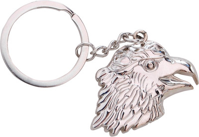 

Dealfinity Eagle Face Key Chain(Silver)