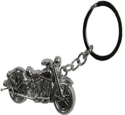 

Oyedeal Chopper Motor Bike Full Metal Key Chain(Silver)