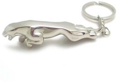 

Amor Jaguar Logo Metallic Car Key Chain Key Chain(Silver)