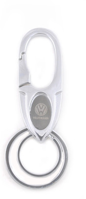 

Forty Creek Volkswagen Oval Shape Key Chain(Black, Silver)