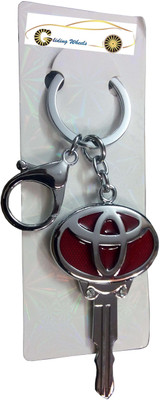 

Gliding Wheels Toyota Locking Key Chain(Multicolor)