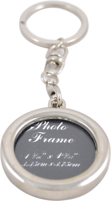 

Forty Creek Round Shape Photoframe Key Chain Key Chain(Silver)