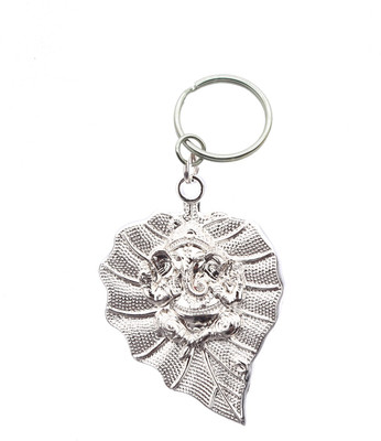 

Confident Metal MVP126 Ganesha God Key Chain(Silver)