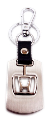 ADITYA TRADERS Classy Honda Car Attractive Metal Designer Locking Key Chain(Grey)