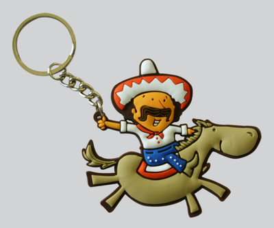 

Chimp Cowboy Key Chain(White)