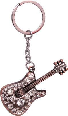 

Oyedeal KYCN981 Stone Studded Guitar Key Chain(Multicolor)