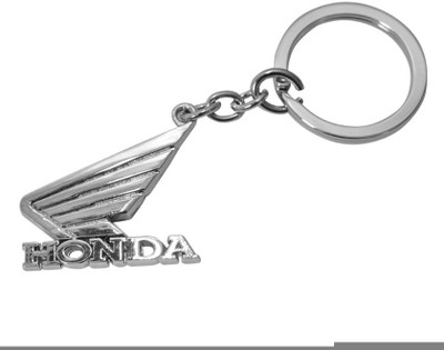 

Noble Keychain Honda Bike Key Chain(Silver)