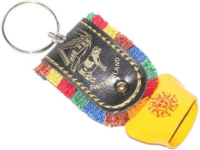 

Aura Cowbell Cow Bell Medium Locking Key Chain(Multicolor)