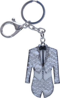 

Oyedeal Studded Groom White Suit Metal Locking Key Chain(Multicolor)