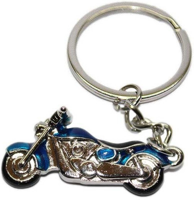 

Aura Bullet Bike Shape Metal Key Chain(Silver, Red, Pink)