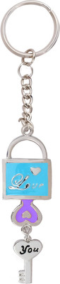

Super Drool Bluelove Watch Locking Key Chain(Multicolor)