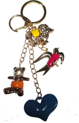 

MGP Flying Bird Key Chain Locking Key Chain(Multicolor)